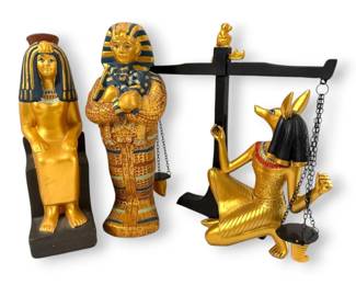 Egyptian God Figurines