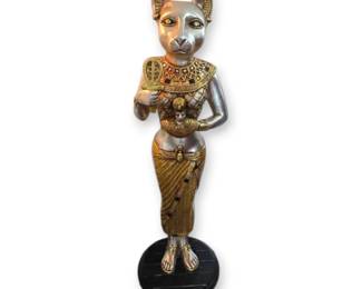 Egyptian Cat Goddess Bastet Statue 37 Tall