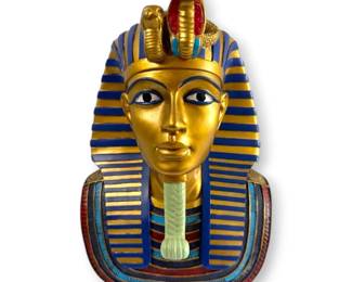Decorative Replica of the Golden Death Mask of the Pharaoh Tutankhamun