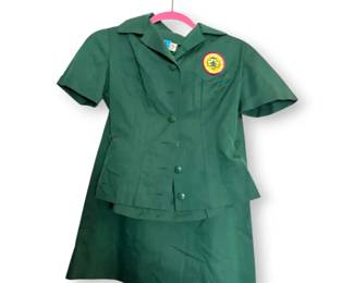Vintage Girl Scout Uniform