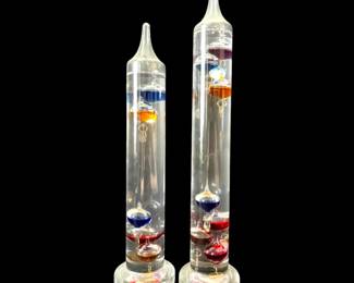 2 Galileo Thermometers