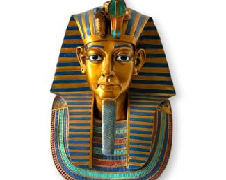 Pharaoh King Tut Head Statue