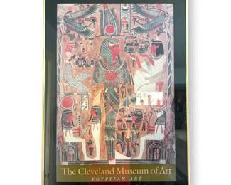 The Cleveland Museum of Art  Egyptian Art Framed Poster