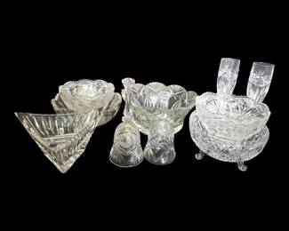 Crystal Bowls, Champagne Flutes, Bells,  More