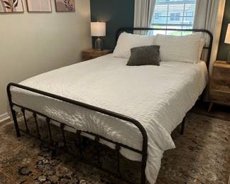 Metal Spindle Bed Frame