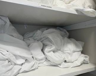 White Queen Size Bedding Set