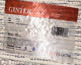 Ginter Style Geometric Pattern Rug