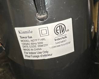 Kismile Tower Fan