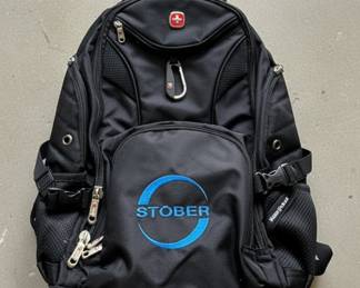 Swiss Gear 1900 ScanSmart Laptop Backpack with Stober Logo