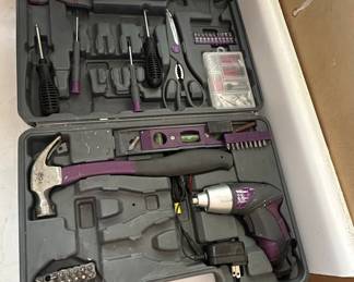 Hyper Tough 44-Piece Tool Kit with 4.8V Cordless Screwdriver