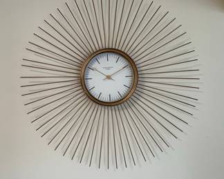 Studio Designs Home Sunburst Wall Clock