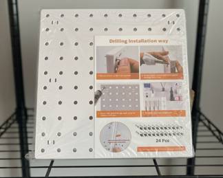 Pegboard Wall Organizer Kit