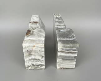 Pair of Carved Pedestals/Stands - Mayan Style