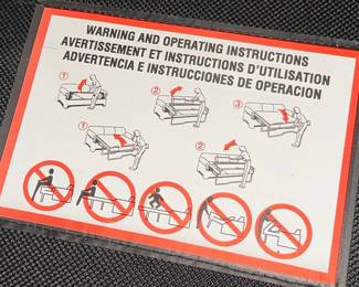 Light Beige Fabric Sleeper Sofa