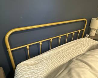 Gold Metal Bed Frame