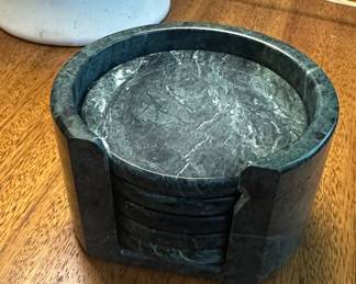 Marble Coaster Set