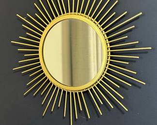 Gold Sunburst Mirror