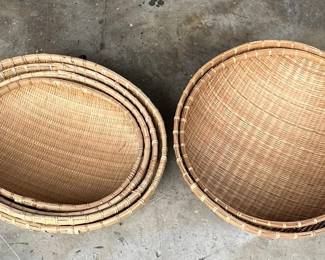 Woven Rattan Baskets