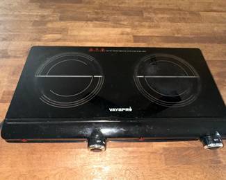 VAYEPRO Double Burner Infrared Cooktop