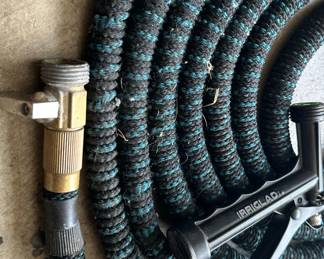Expandable Garden Hose with Spray Nozzle