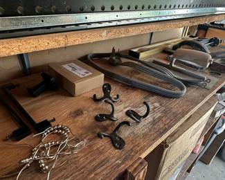 Assorted Hooks and Hardware
