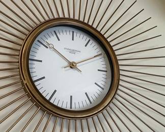 Studio Designs Home Sunburst Wall Clock