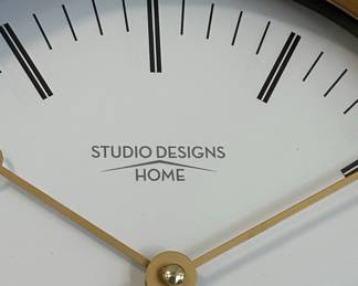 Studio Designs Home Sunburst Wall Clock