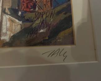 Martin Tang Golden Gate Bridge Print