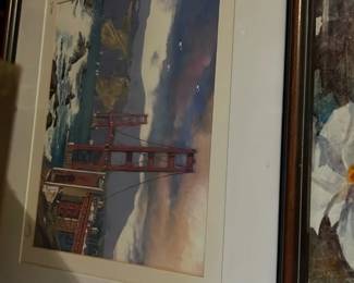 Martin Tang Golden Gate Bridge Print