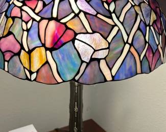Stained Glass Tiffany Style Lamp