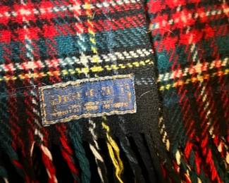 Pendleton Wool Plaid Throw Blanket