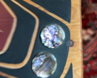 Bradi Stahla Signed Carved Table