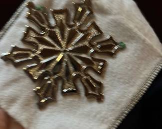 MMA 1977 Snowflake Christmas Ornament