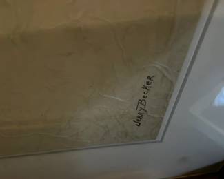 Jerry Becker Floral Abstract Print