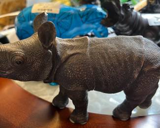 Giuseppe Armani Rhino Statue (ear chip)