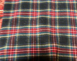 Pendleton Wool Plaid Throw Blanket