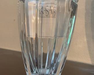 KASAJI Lead Crystal Vase