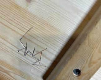 Bradi Stahla Signed Carved Table