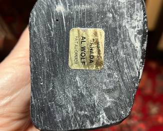 Al Wolf Canada Owl Sculpture