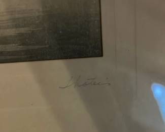 Japanese Winter Scene Print