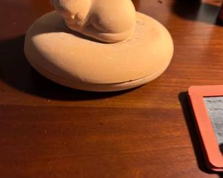 Terracotta Cat Trinket Box