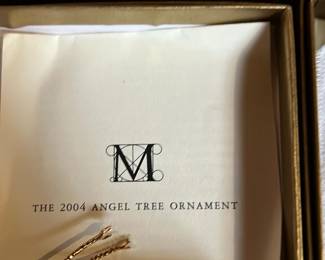 Metropolitan Museum 2004 Angel Ornament