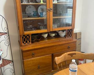 . . . retro china hutch