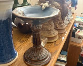 . . . mini birdbath