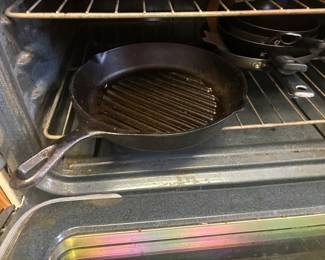 . . . cast iron skillet