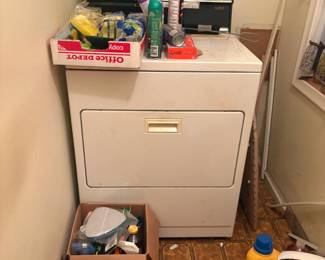 . . . large front-load dryer