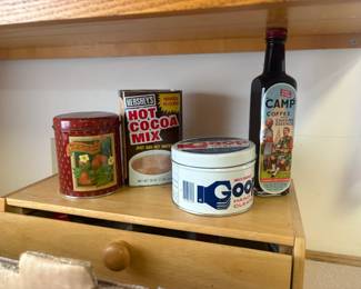 . . . vintage tins