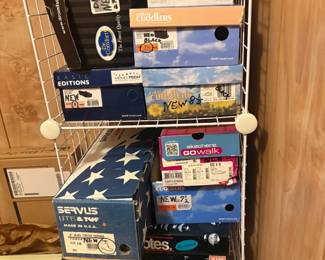 . . . shoes -- some new