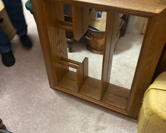 . . . mirror shelf