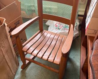 . . . child's chair